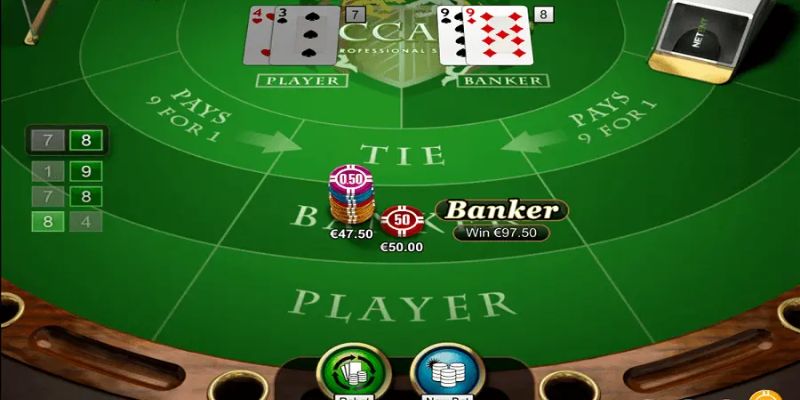 Nhập cuộc Baccarat 33WIN đơn giản